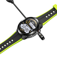 Montre connectée de sport en plein air GTX2, écran TFT, silicone, positionnement GPS haute précision, étanche, moniteur de fréquence cardiaque, tracker de fitness