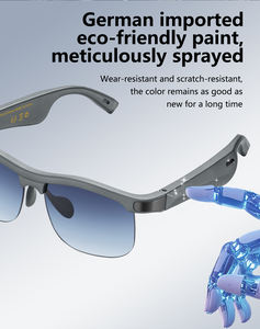 Traduction intelligente par IA <span class=keywords><strong>pour</strong></span> lunettes, traduction en temps réel <span class=keywords><strong>de</strong></span> 100 langues, barre <span class=keywords><strong>de</strong></span> traduction, écoute <span class=keywords><strong>de</strong></span> <span class=keywords><strong>musique</strong></span> Android, lunettes intelligentes - Product Image 4