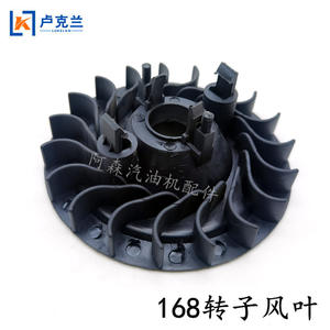 Ventilador de Aire Caliente Power Wind Triangle 168F170 para Motor de Gasolina con Orificio para Generador de Aceite, Aspas de Enfriamiento para Radiador - Product Image 2