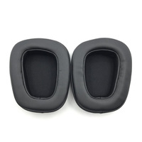 Almohadillas de Repuesto para Auriculares Logitech G933 G633 G933s G633s, de Cuero PU Negro y Franela, Suministro al por Mayor de Fábrica