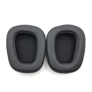 Coussinets d'écouteurs en cuir PU protéiné noir et flanelle pour Logitech G933 G633 G933s G633s – Vente en gros directe usine - Product Image 2