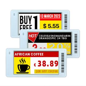Étiquettes de rayon électroniques intelligentes ESL à changement automatique de prix, 2,6 pouces, en papier électronique, pour supermarché - Product Image 1