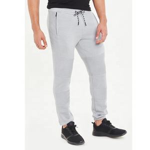 Pantalones Deportivos de Forro Polar para Hombre PIHA SPORTS, Pantalones de Correr Ajustados y Elásticos con Cierre de Cordón y Bolsillos con Cremallera - Product Image 1
