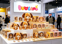 Peluche OEM de haute qualité en tissu doux pour enfants, idéale comme cadeau promotionnel d'entreprise