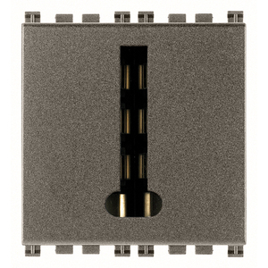 เต้ารับโทรศัพท์โลหะแบบฝรั่งเศส 8P 5.1x4.3x5.3 ซม. ติดผนัง - Product Image 1