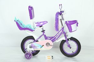 Venta al por mayor barato Kid Bike 12-20 pulgadas BMX bicicletas con marco de acero ruedas laterales para Mountain Road Ciclismo Niños Bicicleta Luz delantera - Product Image 6