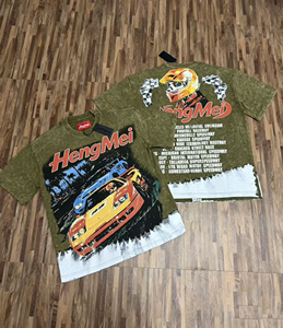T-shirt unisexe GOD High Street en coton 100% respirant, coupe ample, manches courtes, 260 grammes - Product Image 4