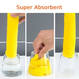 Torchons de cuisine suédois biodégradables compostables et lavables sans danger pour les aliments sans <span class=keywords><strong>essuie</strong></span>-<span class=keywords><strong>tout</strong></span> réutilisable en plastique pour toute surface - Product Image 3