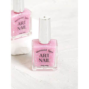 Anello anello arte sirena rosa smalto 13 Ml-va bene, ma potrebbe essere migliore - Product Image 1