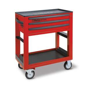 BETA - 050006332 Chariot de service avec trois tiroirs et assortiment d'outils de maintenance générale (189 pcs.) ATELIERS ROLLING - Product Image 3