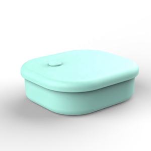 Lonchera Bento de Silicona Nueva para Niños, Lonchera de Silicona Libre de BPA, Lonchera de 4 Compartimentos, Lonchera Bento de Alta Calidad - Product Image 4