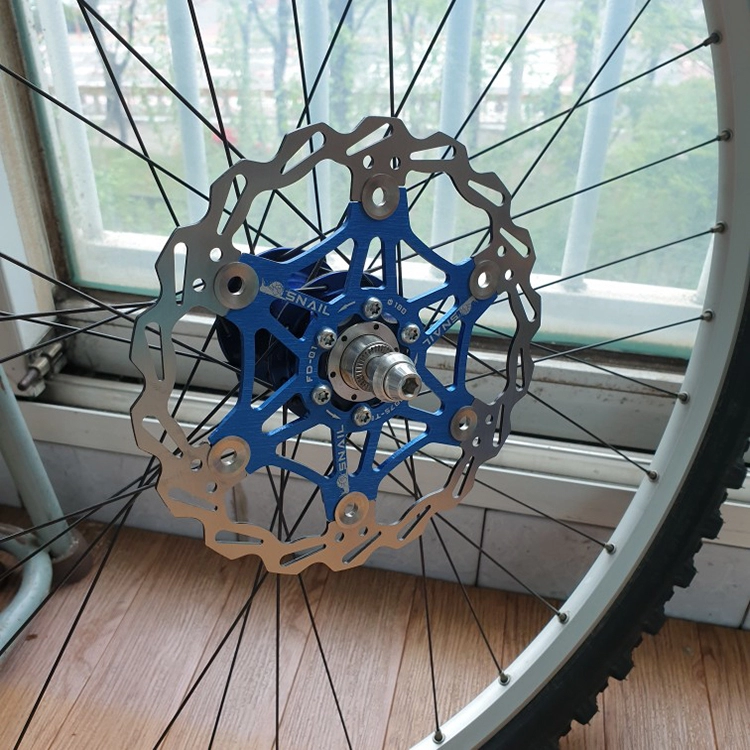 Snail Bike Scheibenbremse Rotor 160 Mm Schwimmend – MTB Bremsscheibe In Violett