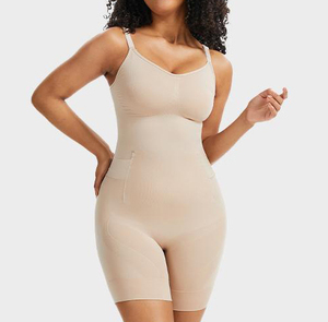 Nuevo Body Moldeador de Alta Compresión sin Costuras para Mujer, Postoperatorio, Levanta Glúteos, Adelgaza Muslos, <span class=keywords><strong>Fajas</strong></span> <span class=keywords><strong>Colombianas</strong></span> - Product Image 2