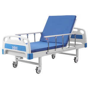 Cama de enfermería manual Lohas de acero inoxidable con manivela simple para pacientes, ancianos y discapacitados, para uso en dormitorio. - Product Image 2