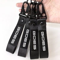 Porte-clés de voiture personnalisé avec mousqueton durable en forme d'aigle, courte sangle de maintien pour clés, lanière de poignet pour clés