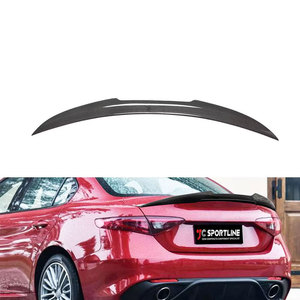 Aileron de coffre arrière en fibre de carbone JCSportline pour Alfa Romeo Giulia 2015-2017 - Product Image 1