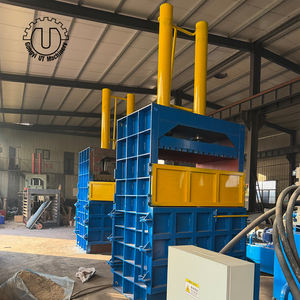 Presse à balles verticale hydraulique automatique de 300 tonnes avec roulement pour matériaux de déchets mixtes, papier, carton, film plastique, métal - Product Image 5