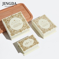 Scatola Regalo Magnetica Personalizzata in Carta Rigida Stile Libro - Confezione Premium per Gioielli