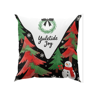 Prix d'usine, vente en gros, coussin décoratif personnalisé, motif personnalisé, doux, confortable, en lin, en peluche, écologique, pour la maison