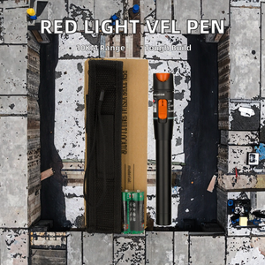 Localizador Visual de Fallas de Fibra Óptica, Herramienta de Prueba de <span class=keywords><strong>Cable</strong></span> de Fibra Óptica con Fuente de Luz Roja de 5-30mW/50mW, VFL de 5/10/20/30km, Buscador de Fallas de <span class=keywords><strong>Cable</strong></span> de 50KM, FTTH - Product Image 2