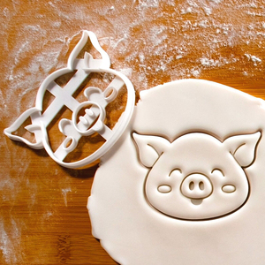 Molde para Galletas <span class=keywords><strong>con</strong></span> Forma de Animales de <span class=keywords><strong>Granja</strong></span>, Vaca, Cerdo, Pollo, para Fondant, Glaseado, Galletas - Product Image 6