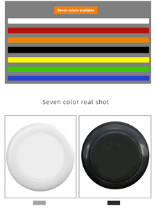 จานบินพลาสติกสำหรับสุนัขสัตว์เลี้ยงของเล่นส่งเสริมการขายสำหรับเด็กเล่นกลางแจ้งเล่นเกมสนามหญ้าออกแบบโลโก้ได้ตามต้องการ - Product Image 3