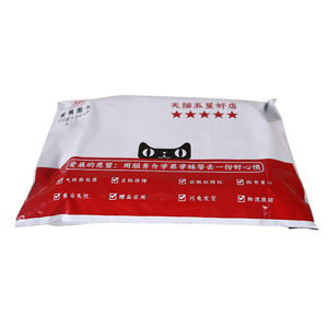 En gros Logo Personnalisé Imprimé Biodégradable Sac D'affranchissement Blanc Rouge Poly Mailer Sac - Product Image 2