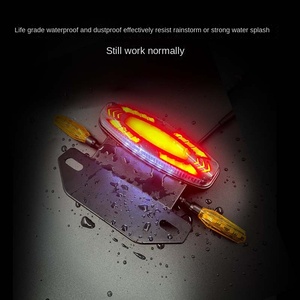 <span class=keywords><strong>Feu</strong></span> arrière étanche <span class=keywords><strong>pour</strong></span> <span class=keywords><strong>vélo</strong></span> électrique, voiture, moto tout-terrain, avec <span class=keywords><strong>clignotants</strong></span> intégrés <span class=keywords><strong>et</strong></span> <span class=keywords><strong>feu</strong></span> <span class=keywords><strong>stop</strong></span> LED - Product Image 3