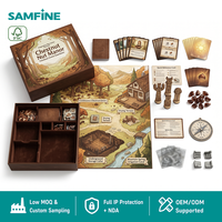 Juego de Cartas de Rol LARP con Kits de Narración EUDR, Acabados de Lujo para una Narrativa Inmersiva, Estuche Tipo Maleta