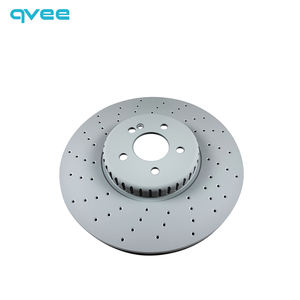Nouvelle mise à niveau du système de frein à disque de frein d'essieu avant pour 0004213012 Beijing <span class=keywords><strong>BZ</strong></span> W204/S204 Rotors de frein pour A0004211112 avec 5 + 1 trou - Product Image 5