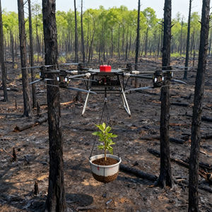 Dron de Carga Pesada UAV con Capacidad de Carga de 200 kg, Seis Ejes, Transporte de Larga Distancia, Radar Visual, Valla Electrónica, Evitación de Obstáculos, 4K UHD 5G - Product Image 3
