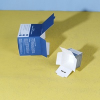 Boîte d'emballage personnalisée avec gaufrage pour serviettes hygiéniques biodégradables, avec poignée, pour femmes et jeunes filles