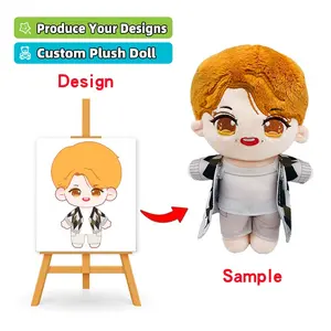 ODM Custom 10 Cm 20 Cm Plush Doll Custom Plush Doll