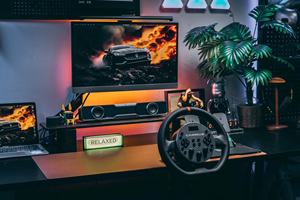 <span class=keywords><strong>Volante</strong></span> de Carreras CAMMUS CS5 con Base de Accionamiento Directo de 5nm <span class=keywords><strong>para</strong></span> <span class=keywords><strong>PC</strong></span>, Simulador de Carreras <span class=keywords><strong>F1</strong></span> - Product Image 2