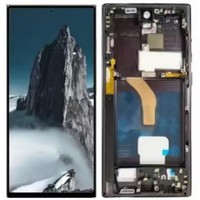 Pantalla Táctil OLED Original en Oferta, Repuesto con Marco para Sam S22 U, Pantalla LCD