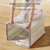 Panier à linge pliable extra-large en PP pour rangement de salle de bain, organisateur de vêtements sales, indispensable pour le rangement domestique