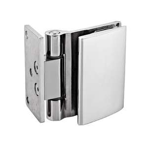 Bisagra para Puerta de Vidrio sin Marco GQK, Abrazadera de Acero Inoxidable de 90 Grados, Cierre Suave, Plateada, Ajustable, Duradera, Moderna, para Hogar y Oficina - Product Image 3