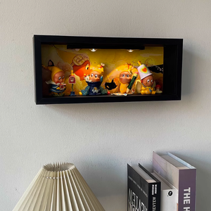 Star <span class=keywords><strong>People</strong></span> Blind Box Doll Figurite Collection Display Illuminated Storage <span class=keywords><strong>Shadow</strong></span> Box Frame - Product Image 2