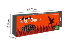 Gardez un <span class=keywords><strong>Anti</strong></span> Pigeon loin dissuasif en plastique clôture écureuil pic oiseau pointes pour rail et toit - Product Image 3