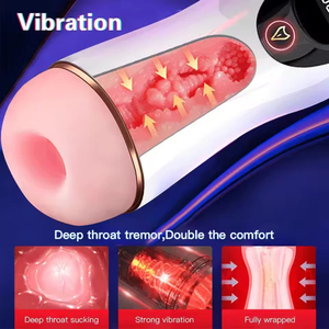 Masturbador Masculino Inteligente Totalmente Automático, Productos Sexuales para Adultos con Funciones de Sonido de Vibración Multifrecuencia - Product Image 4