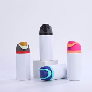 500Ml 16Oz Sublimation 304 Stainless Steel Portable Bounce <b>Handheld</b> Dual Drinking Thermal Tumbler Water Cup Bottle With Straw - Product Image 4