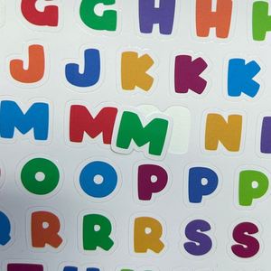 Etiqueta engomada impermeable de 26 letras para etiquetas de embalaje de educación infantil - Product Image 3
