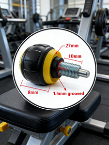 Mecanismo de Bloqueo con Perilla de Resorte y Palanca de Cambio de Aleación de Aluminio M16 para Accesorios de <span class=keywords><strong>Gimnasio</strong></span> - Product Image 1