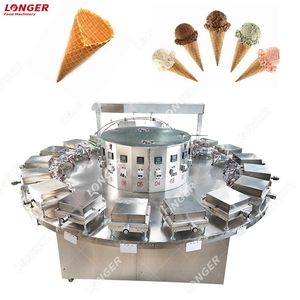 Máquina automática de cono de helado, máquina laminada de cono de azúcar, gran oferta - Product Image 1