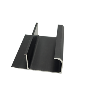 Chất lượng cao Hợp kim nhôm rãnh g hình dạng tủ bếp xử lý L hình dạng g hồ sơ ẩn giấu ngón tay cạnh kéo xử lý - Product Image 1