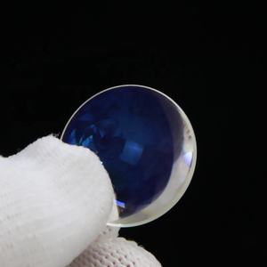 Venta al por mayor de vidrio óptico de BK7 K9 recubrimiento AR telescopios oculares lente meniscal - Product Image 5