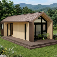 Casas Prefabricadas de Panel Sándwich STAR CABIN YS10, Diseño Moderno Transpirable de Mediados de Siglo, Completamente Amuebladas, para Uso en Hoteles y Salones, Garantía de Más de 5 Años
