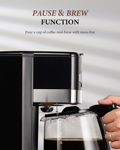 Cafetière automatique avec plaque chauffante pour maintenir le café au chaud pendant 2 heures après l'achevement de <span class=keywords><strong>la</strong></span> préparation, autre cafetière électrique - Product Image 5