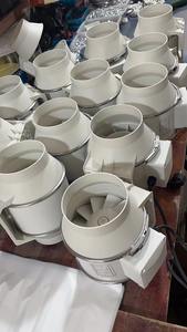 Ventilateur d'extraction circulaire à turbine de 250 mm de marque de logo personnalisé en usine pour fumoir - Product Image 6