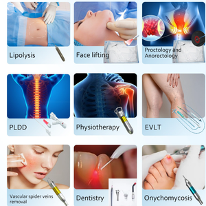 Máquina de Estiramiento Facial Endolaser, Liposucción, Láser de Diodo de 1470nm y 980nm, Fibra Óptica Desnuda, Dispositivo Endoskin, Estiramiento Facial Profesional - Product Image 2